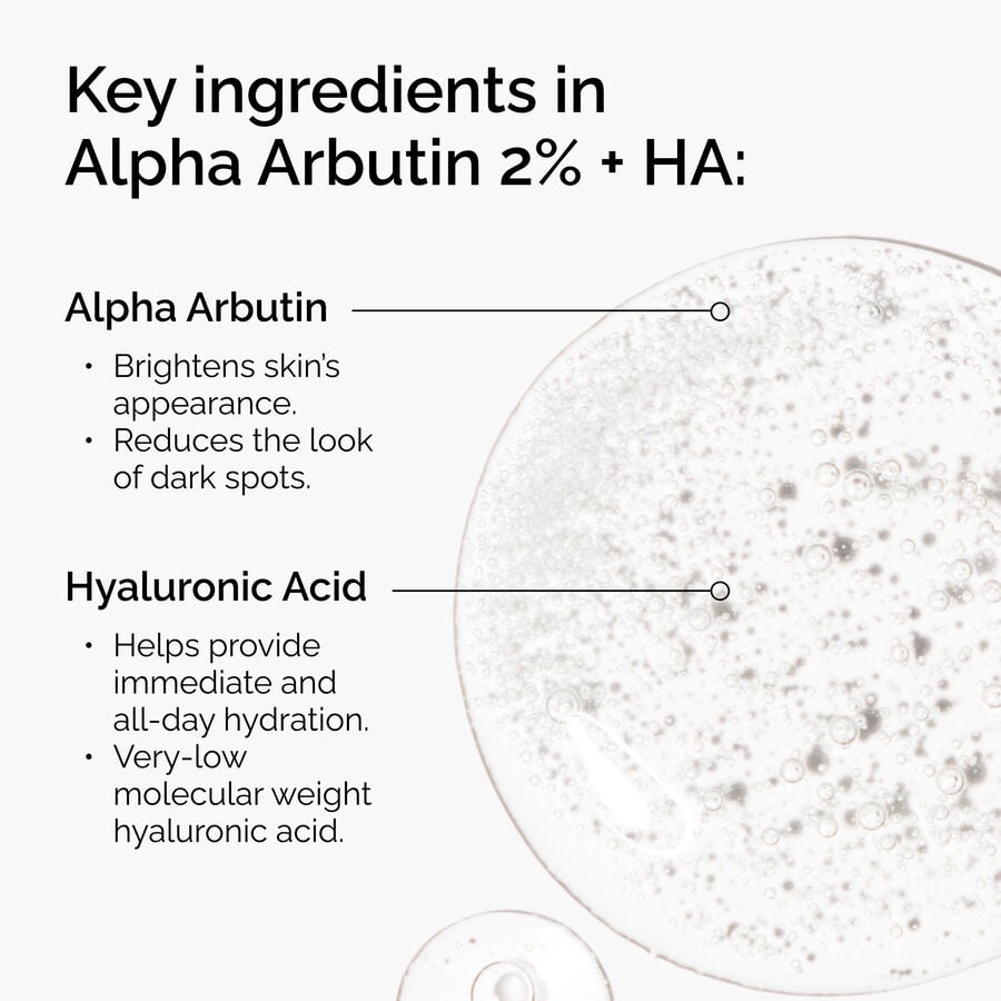 Alpha Arbutin 2% + HA - US 2410