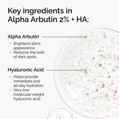 Alpha Arbutin 2% + HA - US 2410